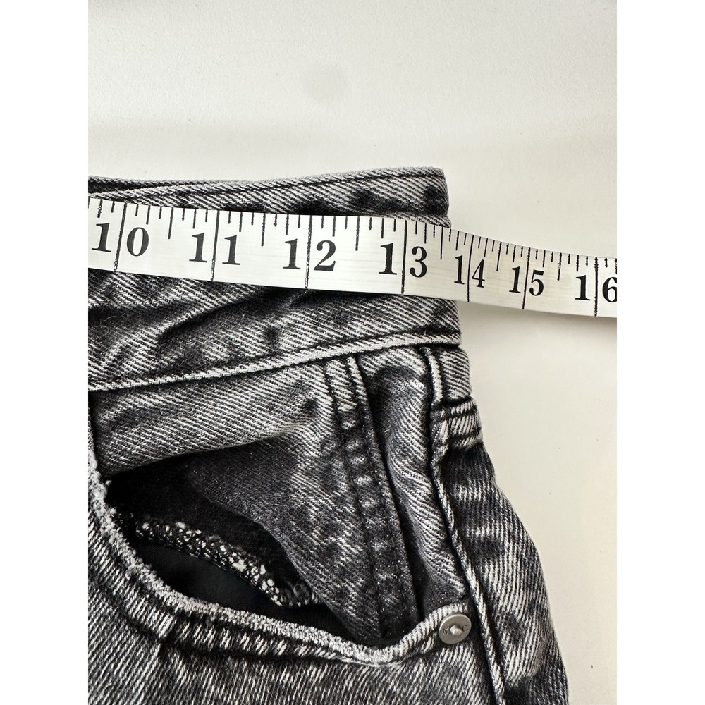 KanCan Wide Leg Jeans‎ Women's Size 5/26 (27x32) Black Button Fly - Picture 6 of 8
